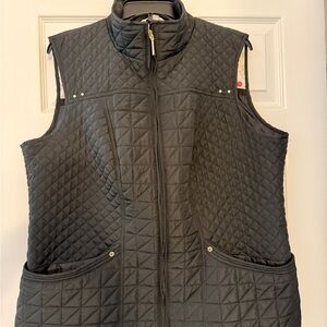 Weatherproof Women's Black Quilted Vest